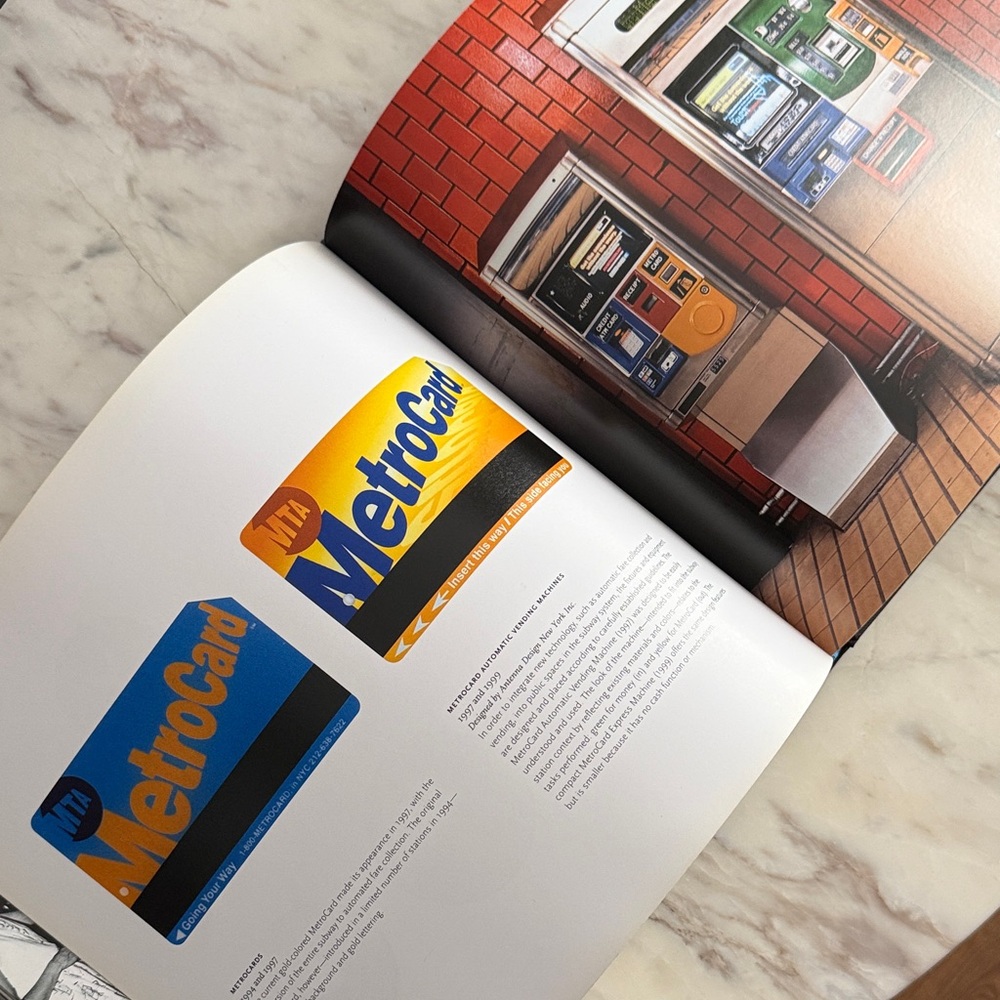 🍎NYC Subway Style Coffee Table Book Hard Cover 🍎🍎